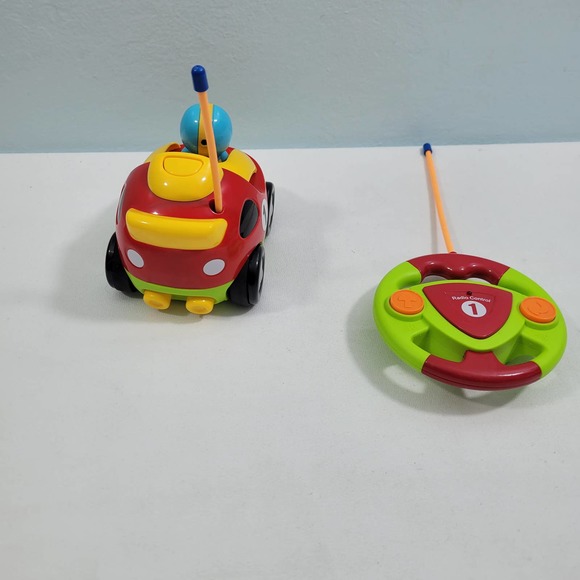 Remote Control 4" Toddler Car With Music & Lights Works Great 113022-3clo1 - Picture 3 of 5